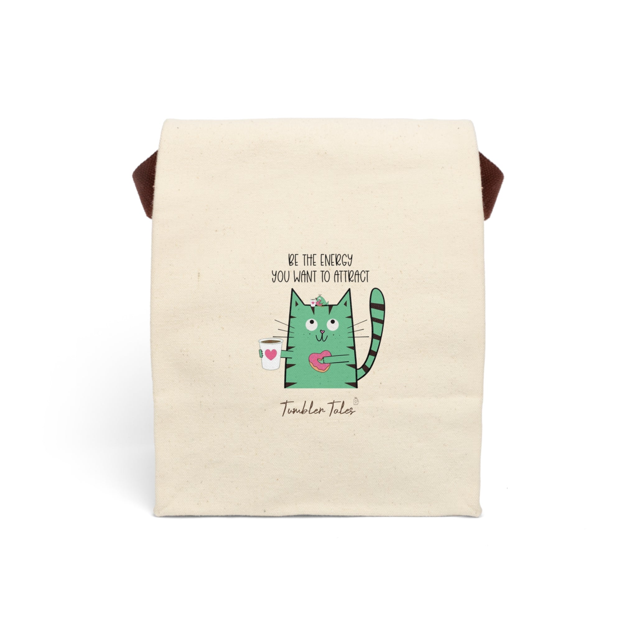 Be the Energy You Want to Attract – Canvas Lunch Bag