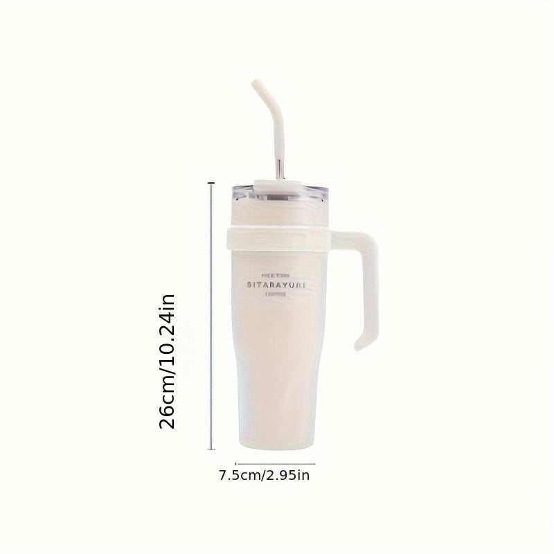 1140ML Stainless Steel Insulated Water Tumbler with Straw
