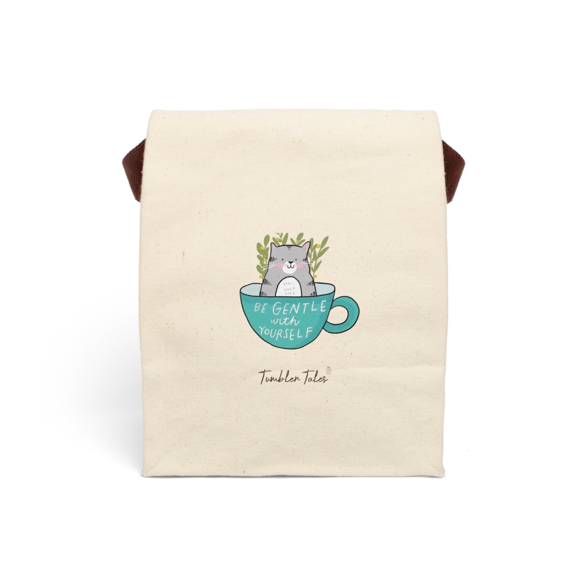 Be Gentle With Yourself – Canvas Lunch Bag