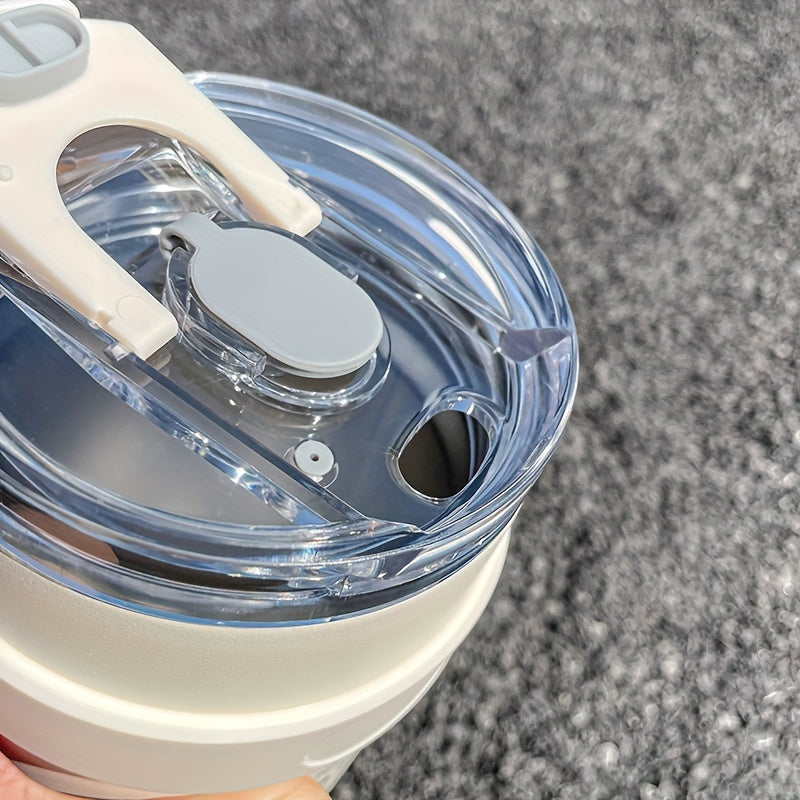 1140ML Stainless Steel Insulated Water Tumbler with Straw