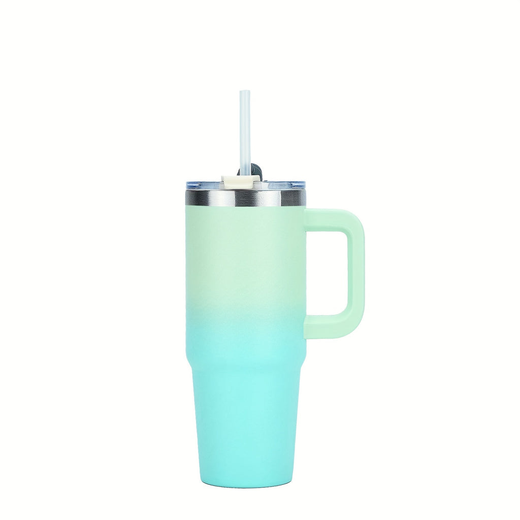 WATERSY 30oz/40oz Stainless Steel Tumbler with Handle & Straw