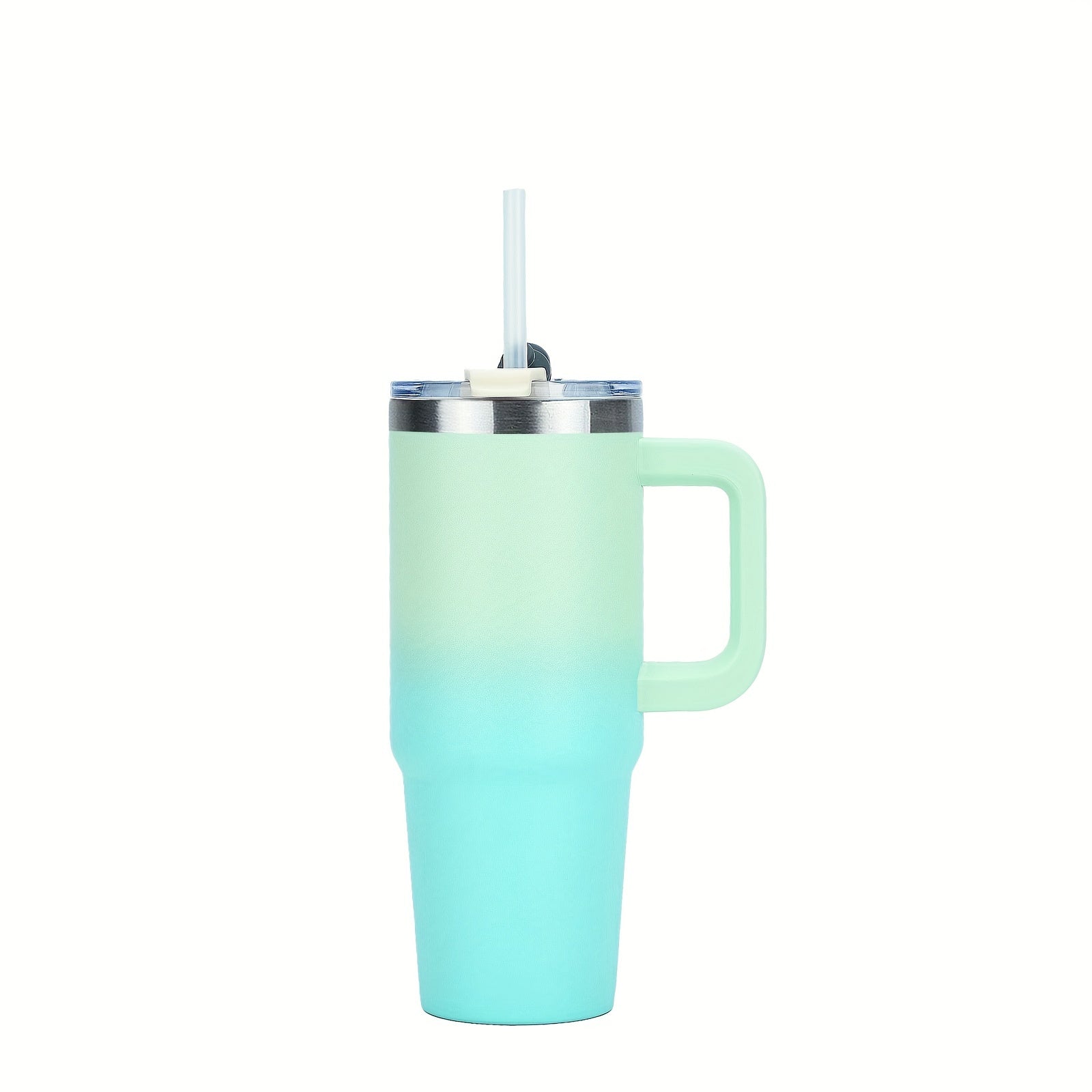 WATERSY 30oz/40oz Stainless Steel Tumbler with Handle & Straw