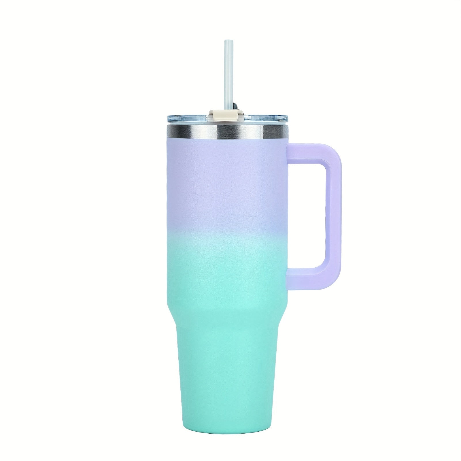 WATERSY 30oz/40oz Stainless Steel Tumbler with Handle & Straw