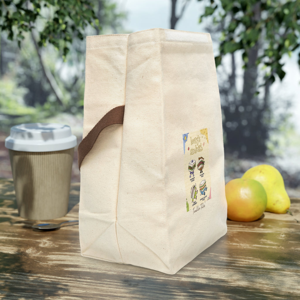 Lovely Sandwich – Canvas Lunch Bag