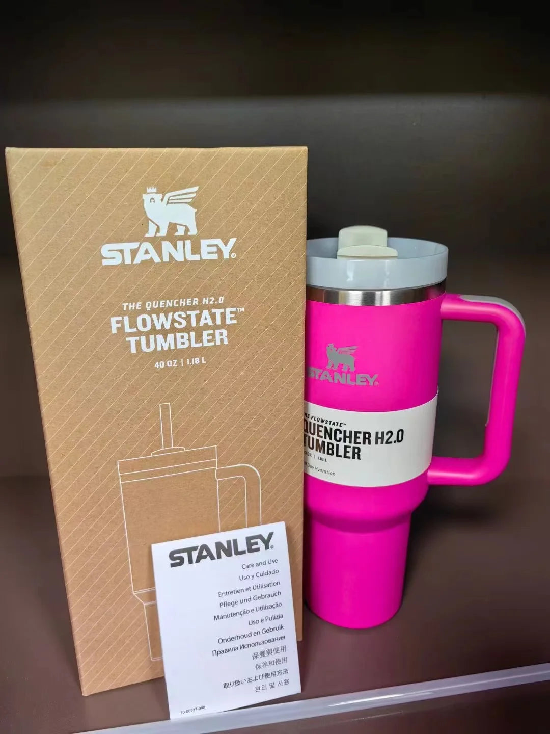 Stanley Quencher H2.0 40oz Tumbler with Handle & Straw - Drinkware