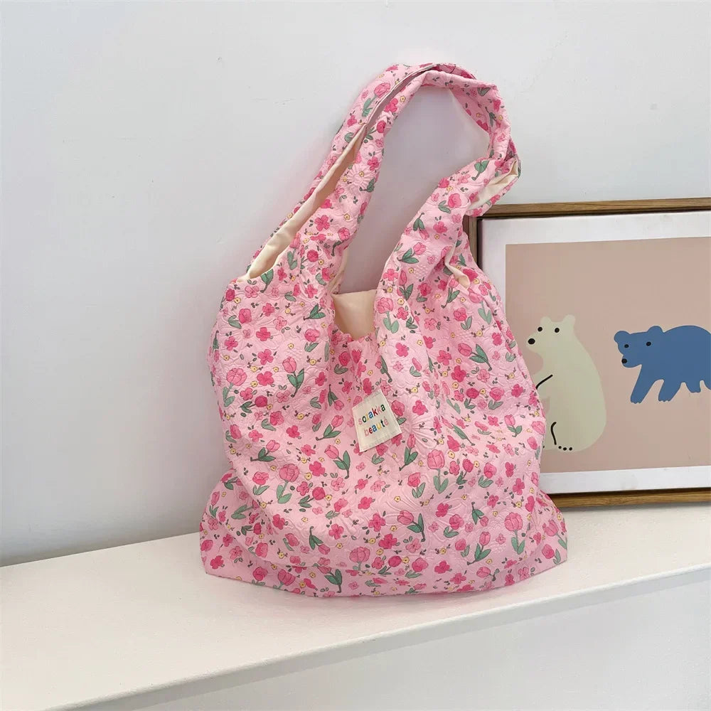 Cute Korean Cartoon Tote Bag