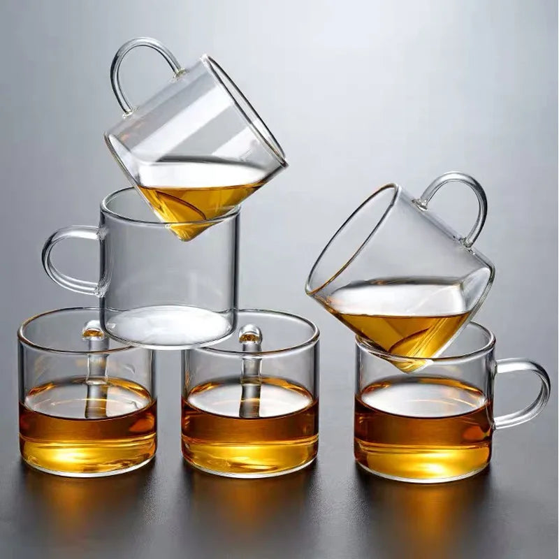 Crystal Heat-Resistant Glass Teapot