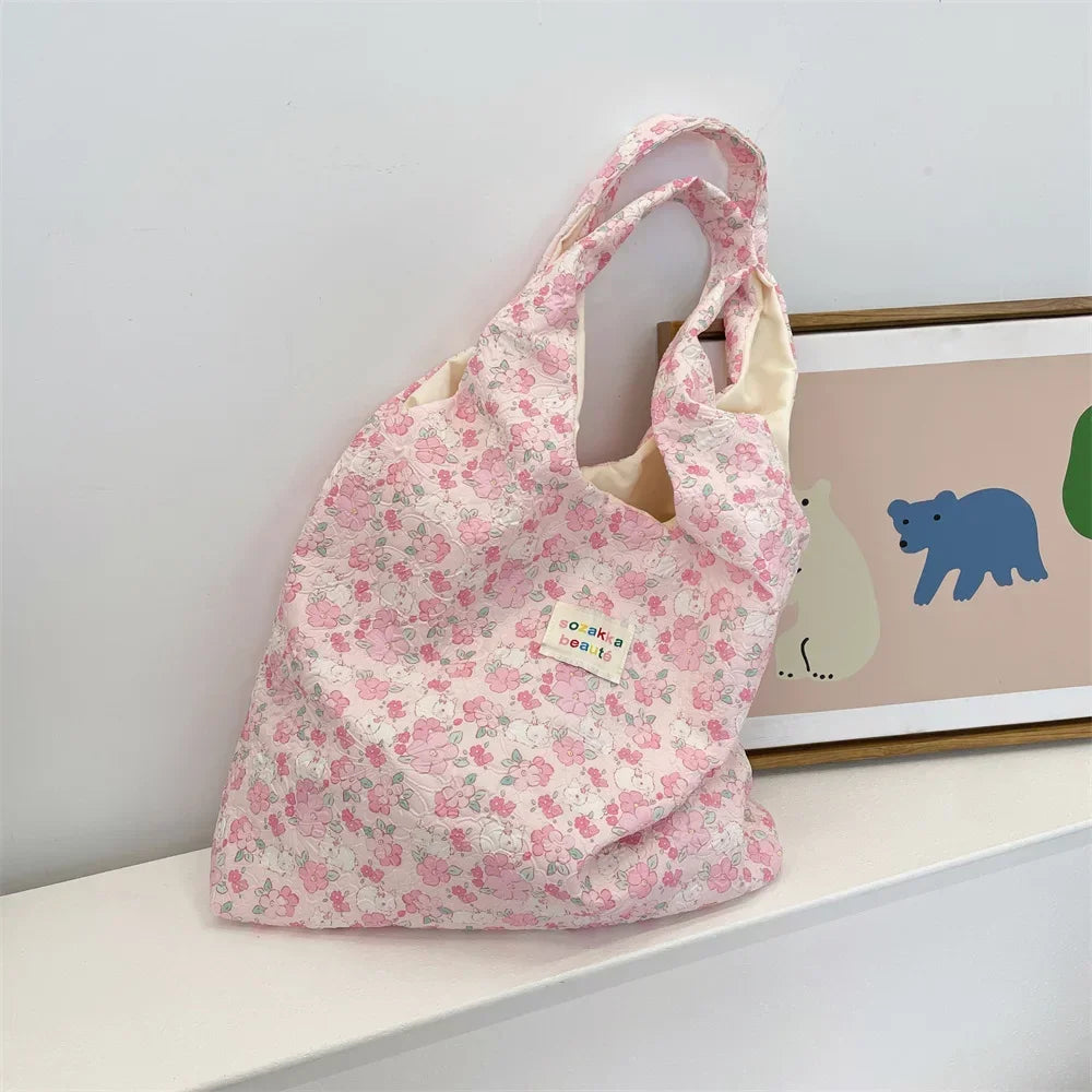 Cute Korean Cartoon Tote Bag