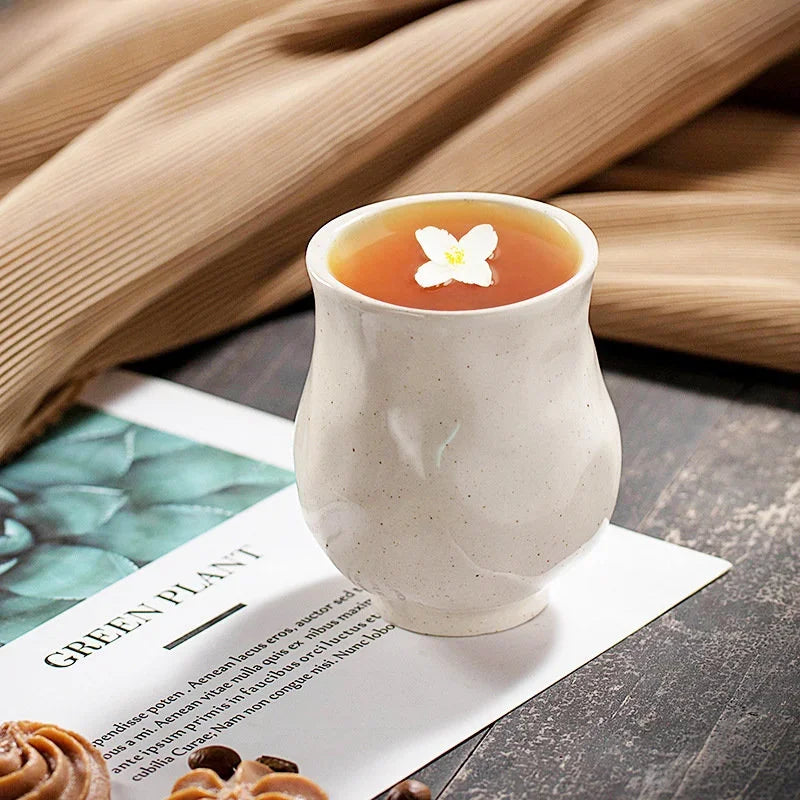 Minimalist Ceramic Cup 🩶 | Perfect for Coffee, Tea & Everyday Sips