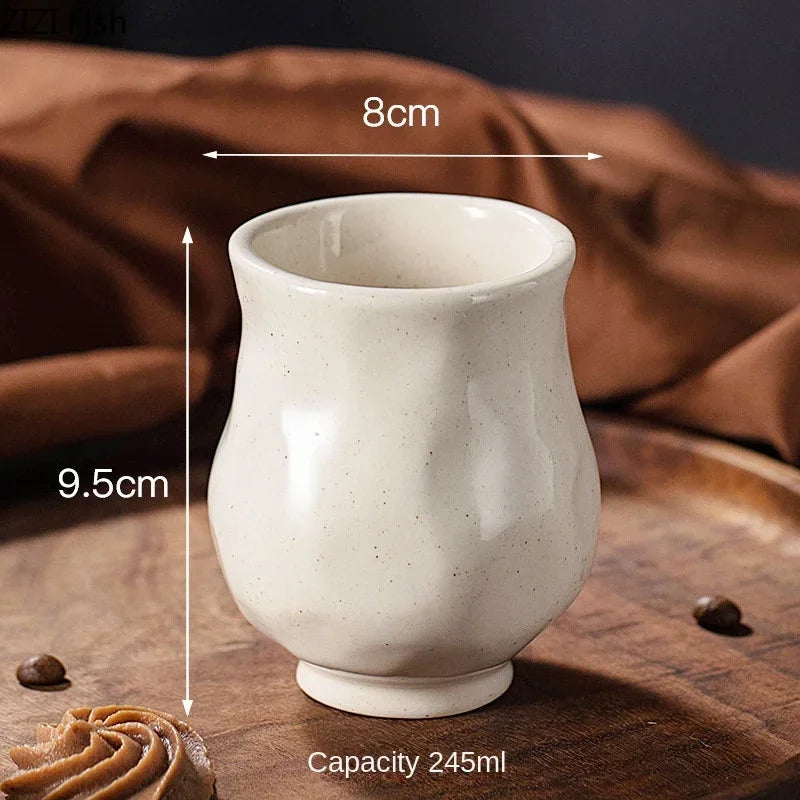 Minimalist Ceramic Cup 🩶 | Perfect for Coffee, Tea & Everyday Sips