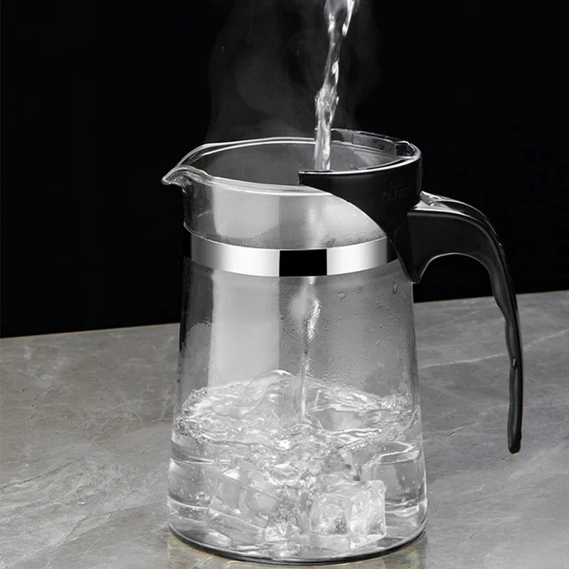 Crystal Heat-Resistant Glass Teapot