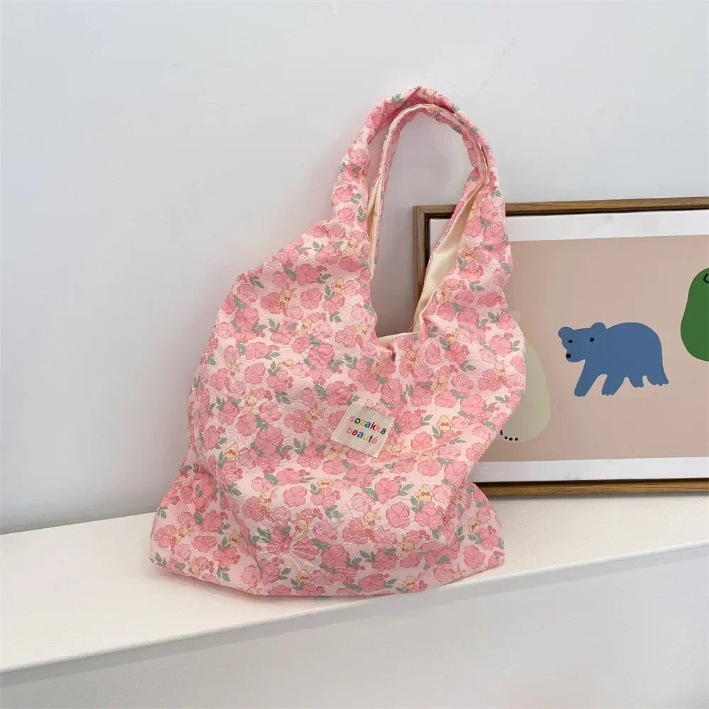 Cute Korean Cartoon Tote Bag