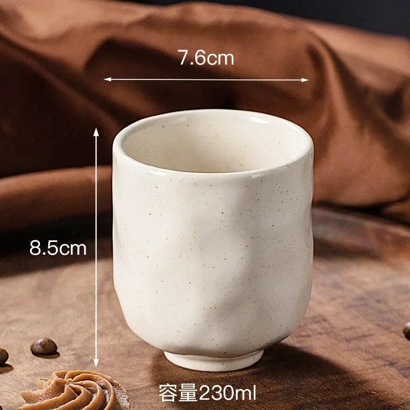 Minimalist Ceramic Cup 🩶 | Perfect for Coffee, Tea & Everyday Sips