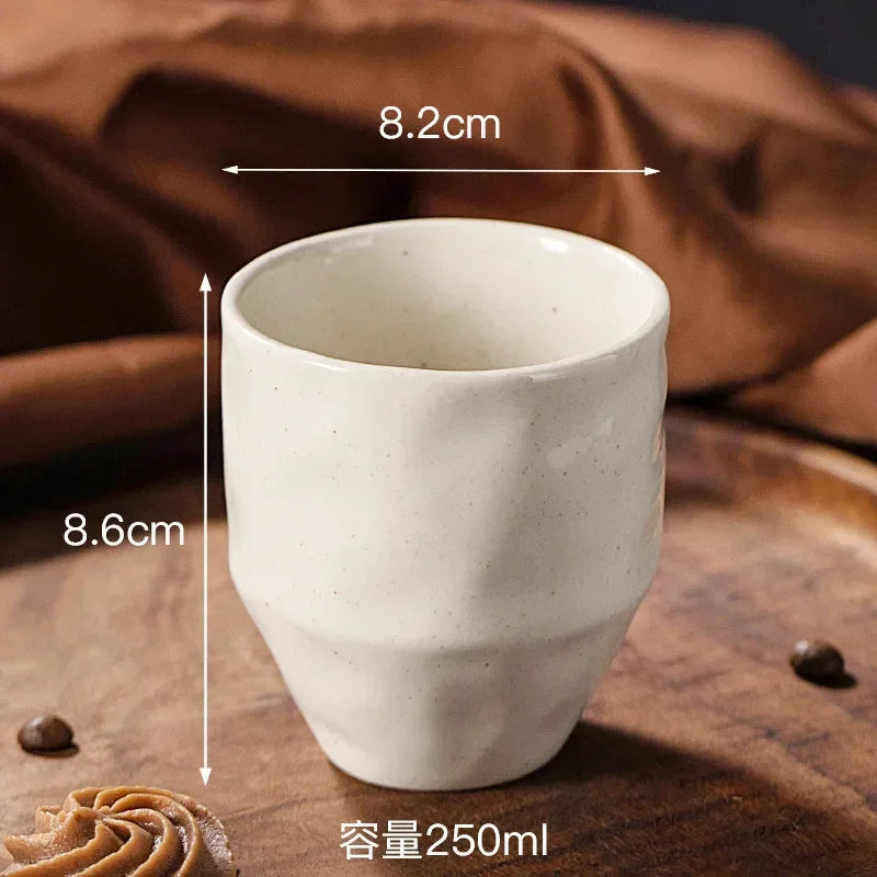 Minimalist Ceramic Cup 🩶 | Perfect for Coffee, Tea & Everyday Sips