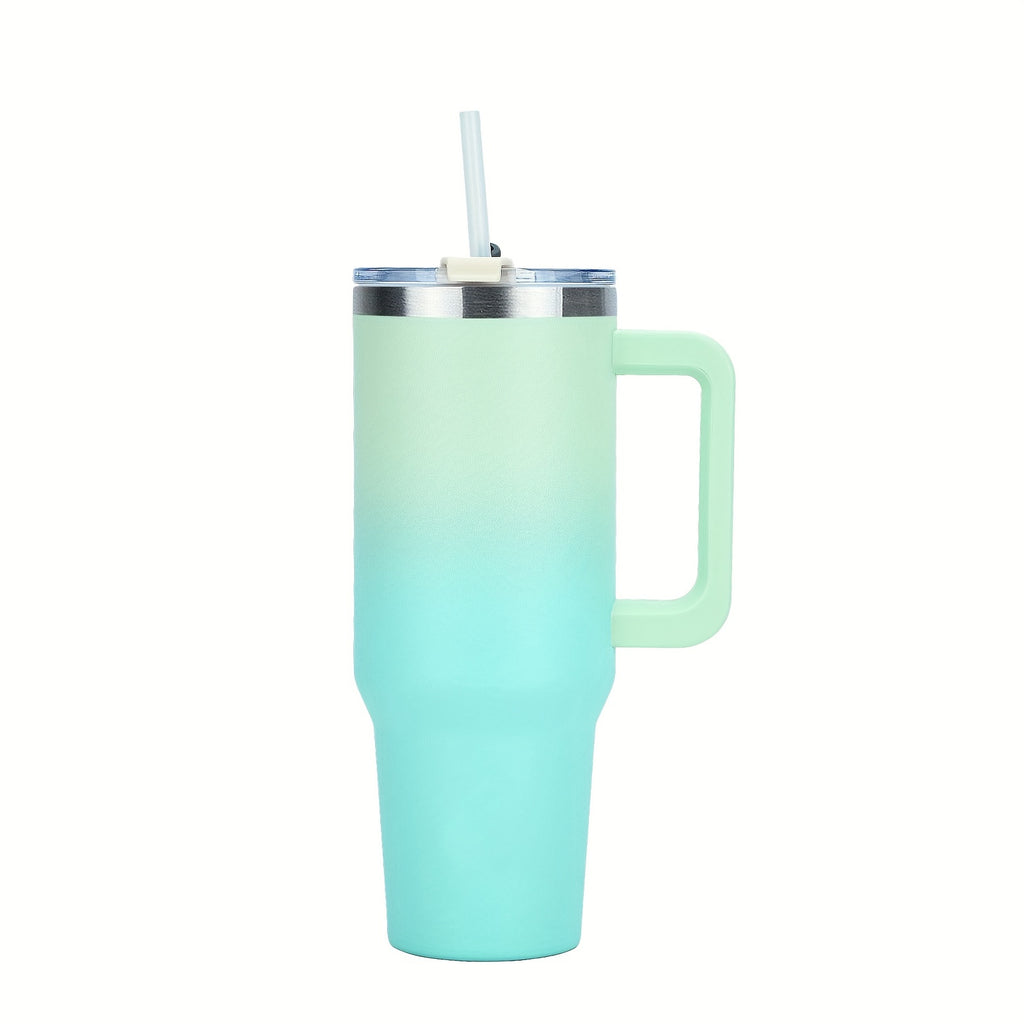 WATERSY 30oz/40oz Stainless Steel Tumbler with Handle & Straw